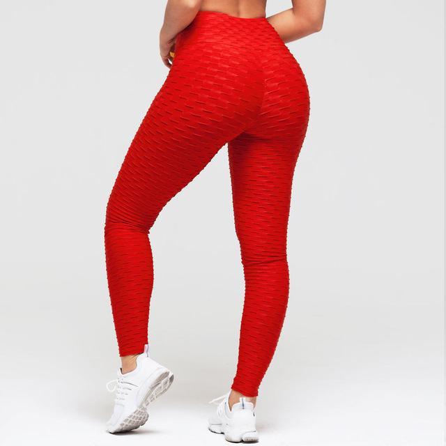 Leggings Frauen Turnhalle Hohe Taille Push Up Yoga Hosen Jacquard Fitness Legging Laufen Hosen Frau Engen Sport Hosen