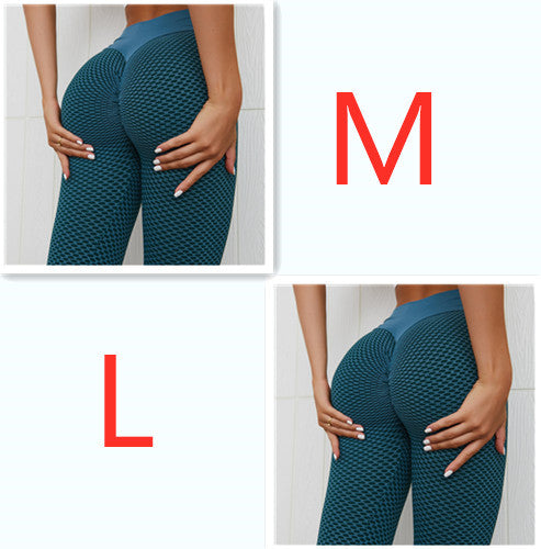 Plaid Leggings Fitness Pants Women's Seamless High Waist Breathable Gym Leggings