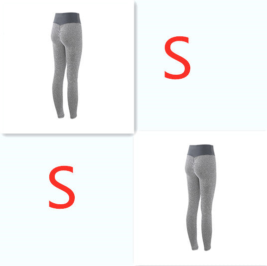 Plaid Leggings Fitness Pants Women's Seamless High Waist Breathable Gym Leggings