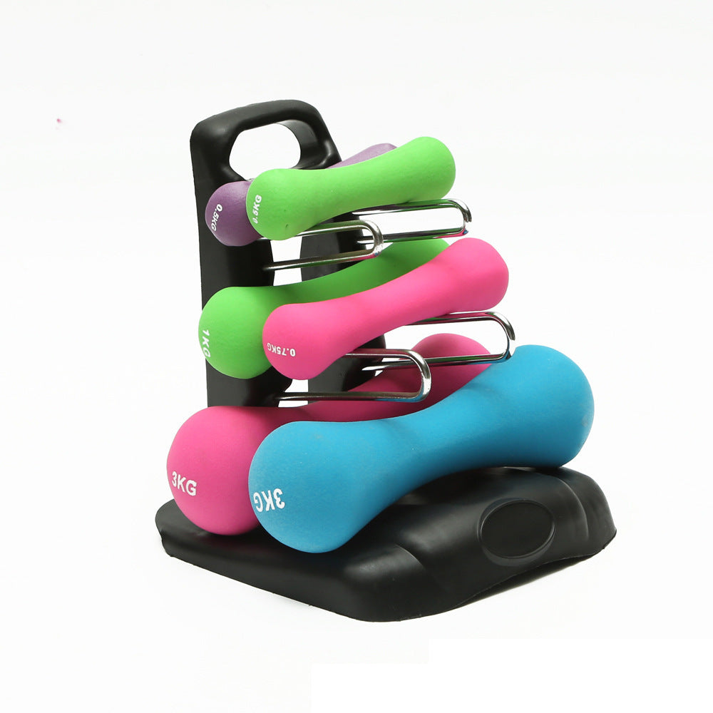 Fitness hantel rack